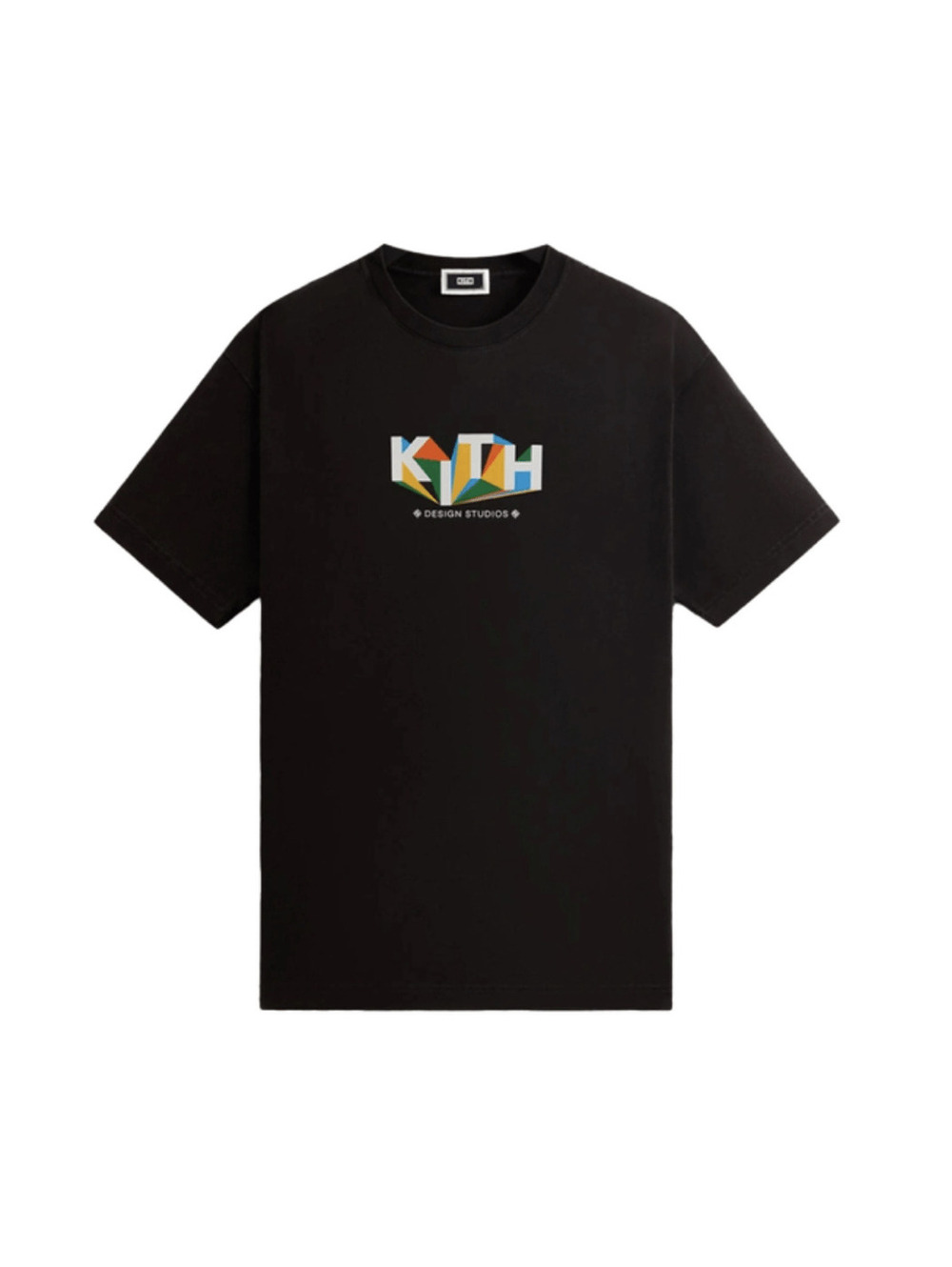 Kith Geometric Tee Black • XL